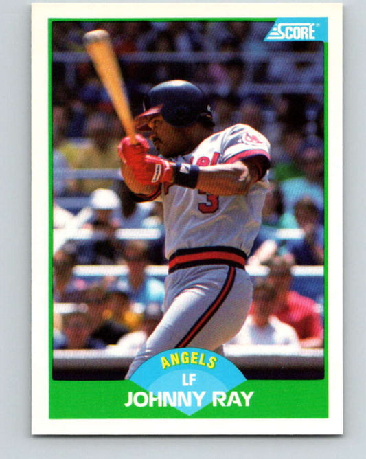 1989 Score #14 Johnny Ray Mint California Angels