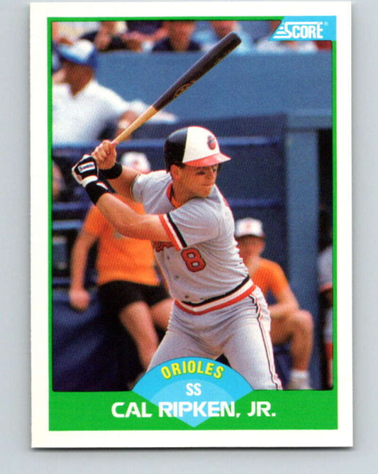 1989 Score #15 Cal Ripken Jr. Mint Baltimore Orioles