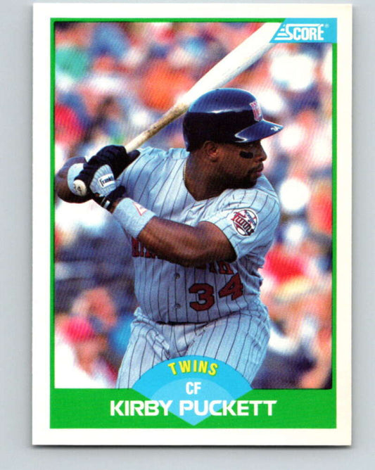 1989 Score #20 Kirby Puckett Mint Minnesota Twins