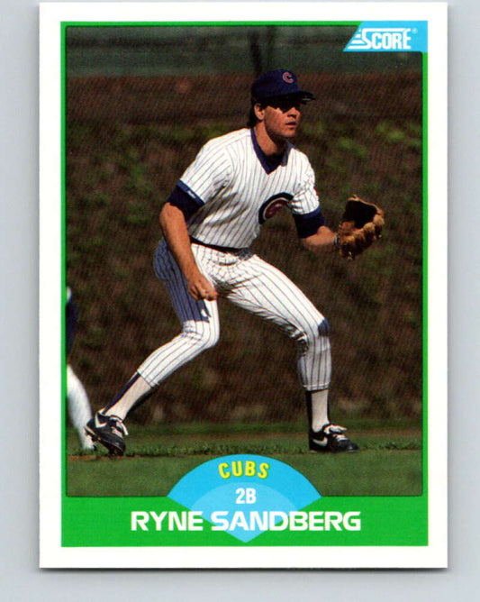 1989 Score #35 Ryne Sandberg Mint Chicago Cubs