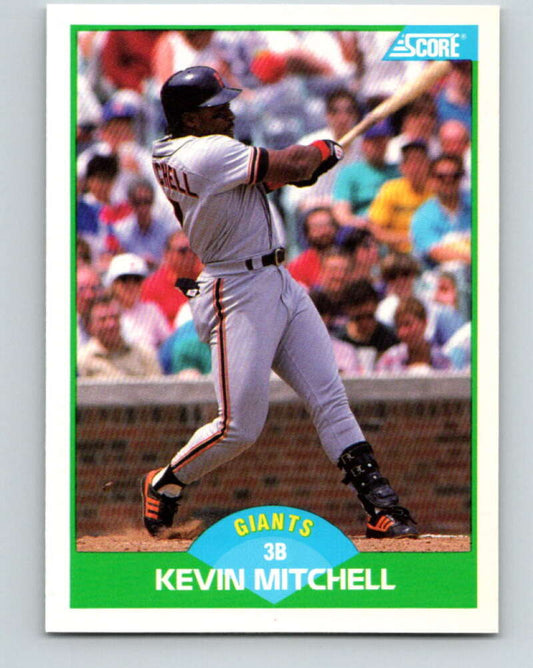 1989 Score #39 Kevin Mitchell Mint San Francisco Giants