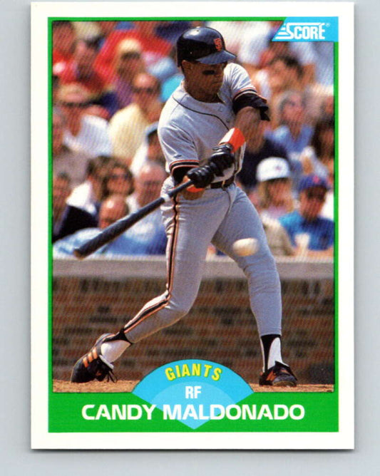 1989 Score #47 Candy Maldonado Mint San Francisco Giants