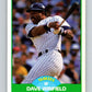 1989 Score #50 Dave Winfield Mint New York Yankees