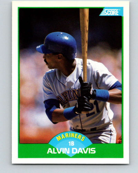 1989 Score #51 Alvin Davis Mint Seattle Mariners