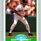 1989 Score #63 Marty Barrett Mint Boston Red Sox