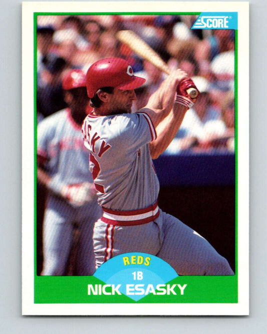 1989 Score #64 Nick Esasky Mint Cincinnati Reds