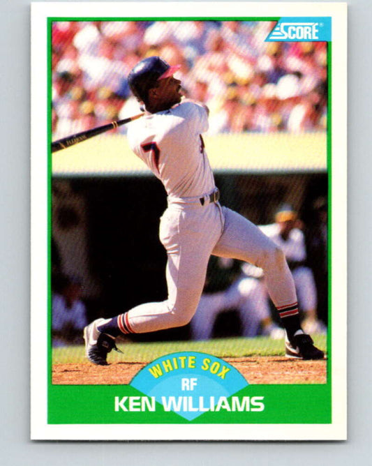 1989 Score #67 Kenny Williams Mint Chicago White Sox