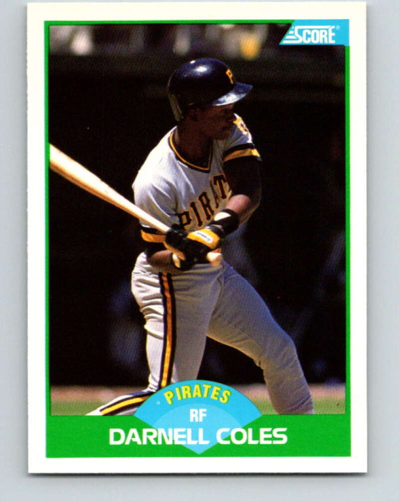 1989 Score #83 Darnell Coles Mint Pittsburgh Pirates