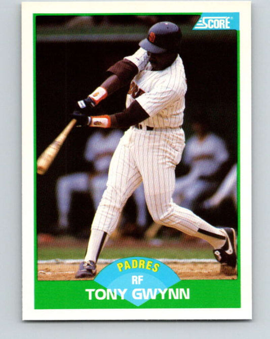1989 Score #90 Tony Gwynn Mint San Diego Padres