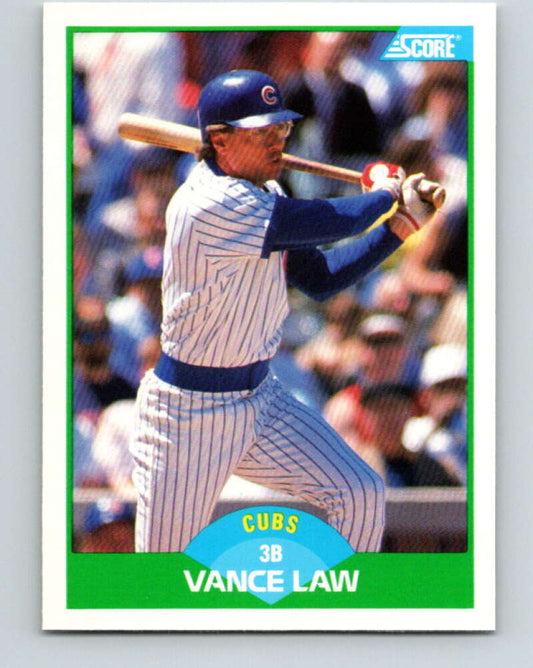 1989 Score #102 Vance Law Mint Chicago Cubs