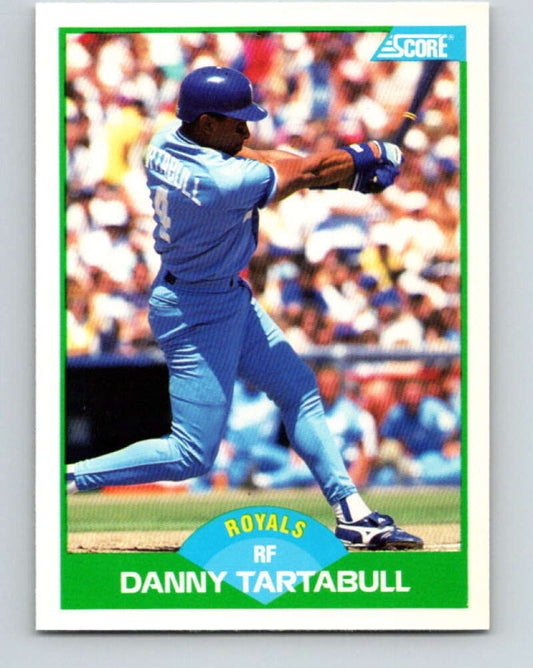 1989 Score #105 Danny Tartabull Mint Kansas City Royals