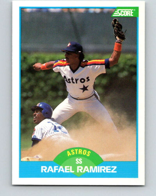 1989 Score #113 Rafael Ramirez Mint Houston Astros