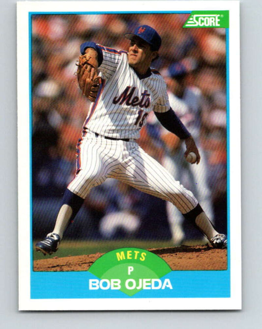 1989 Score #116 Bob Ojeda Mint New York Mets