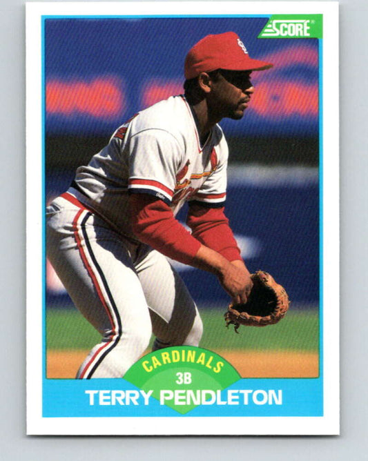 1989 Score #137 Terry Pendleton Mint St. Louis Cardinals