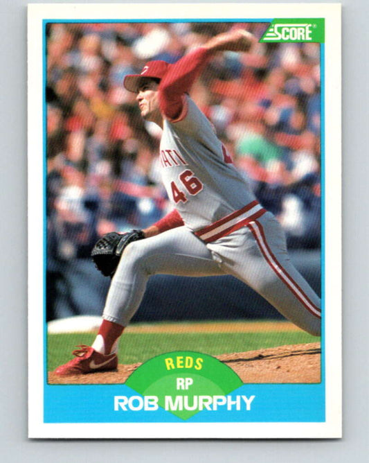 1989 Score #141 Rob Murphy Mint Cincinnati Reds