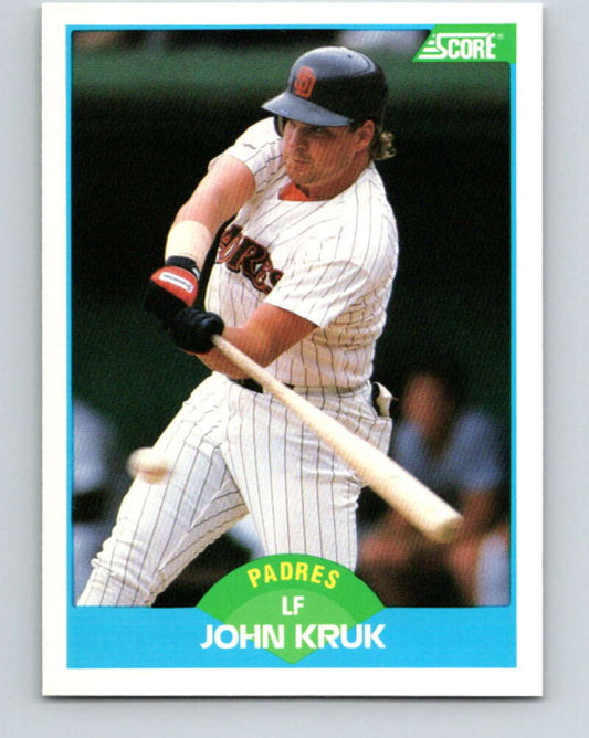 1989 Score #148 John Kruk Mint San Diego Padres