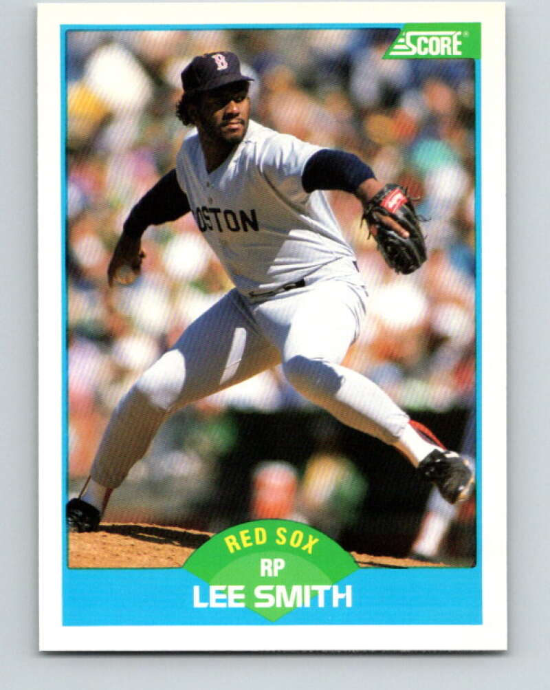 1989 Score #150 Lee Smith Mint Boston Red Sox