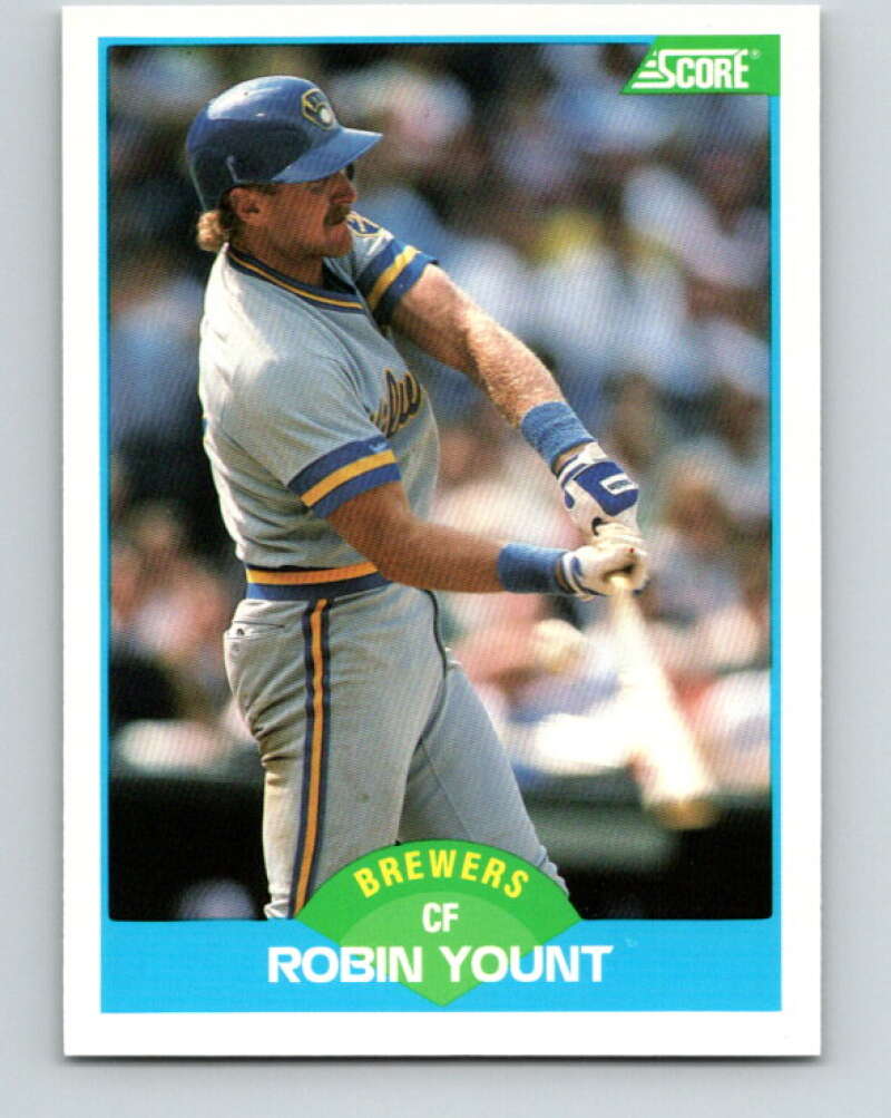 1989 Score #151 Robin Yount Mint Milwaukee Brewers