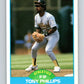 1989 Score #156 Tony Phillips Mint Oakland Athletics