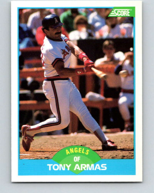 1989 Score #182 Tony Armas Mint California Angels