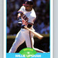 1989 Score #188 Willie Upshaw Mint Cleveland Indians