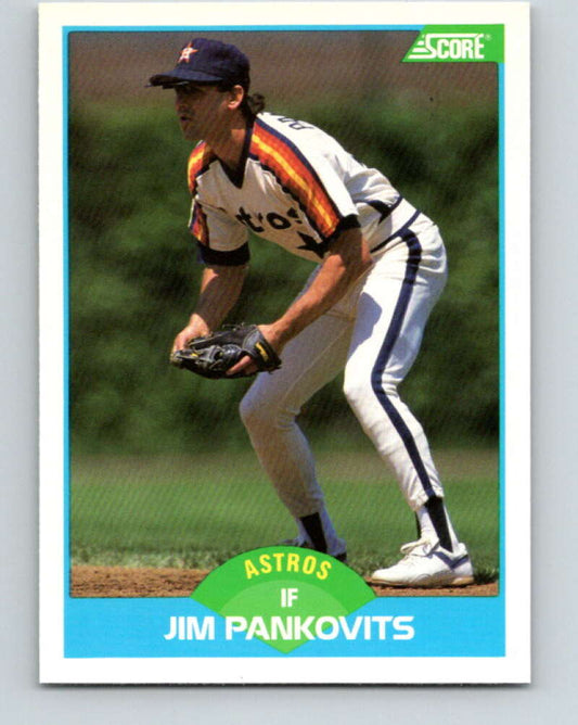1989 Score #192 Jim Pankovits Mint Houston Astros