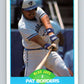 1989 Score #198 Pat Borders Mint Toronto Blue Jays