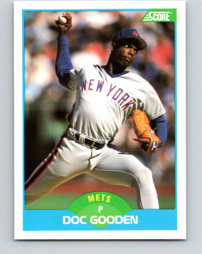 1989 Score #200 Dwight Gooden Mint New York Mets