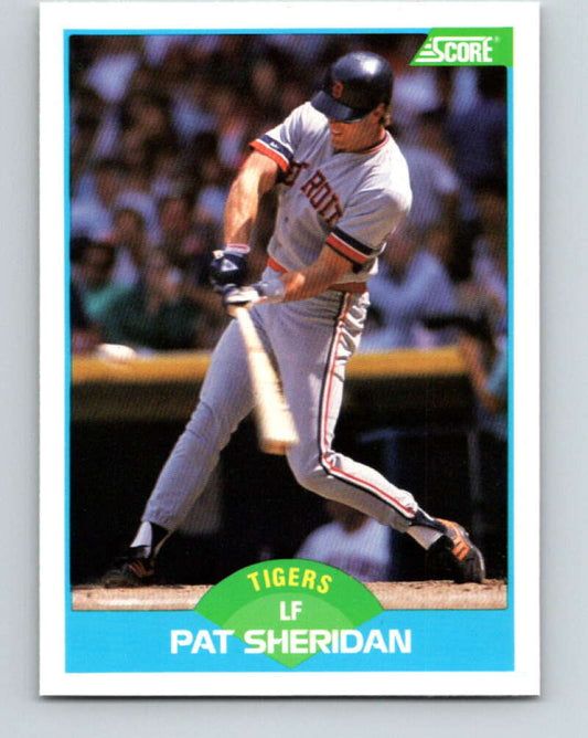 1989 Score #204 Pat Sheridan Mint Detroit Tigers
