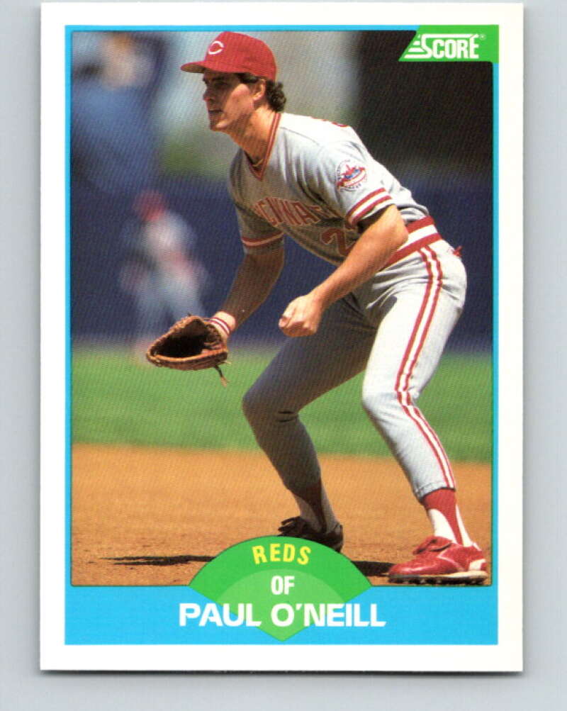 1989 Score #206 Paul O'Neill Mint Cincinnati Reds