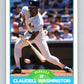 1989 Score #211 Claudell Washington Mint New York Yankees