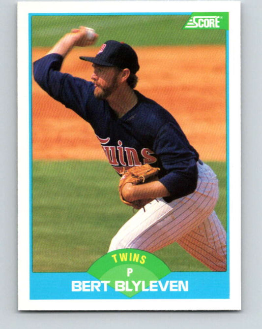 1989 Score #215 Bert Blyleven Mint Minnesota Twins