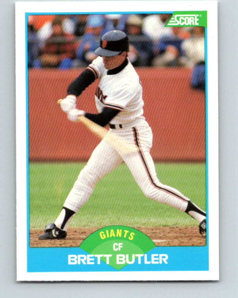 1989 Score #216 Brett Butler Mint San Francisco Giants