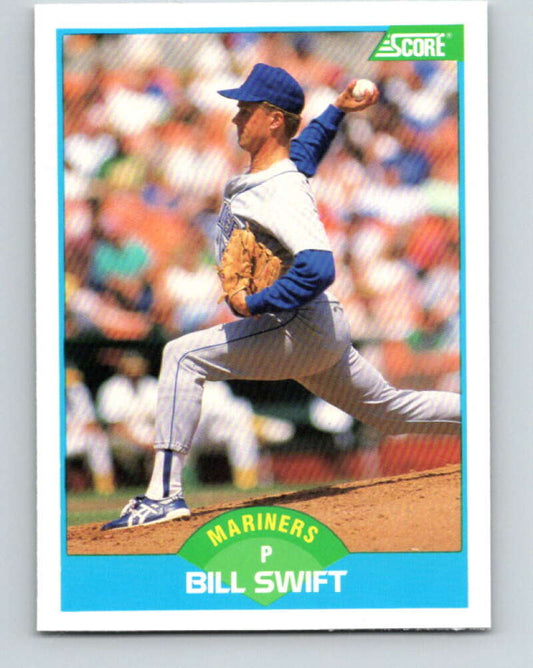 1989 Score #219 Bill Swift Mint Seattle Mariners