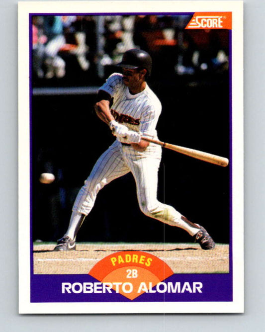 1989 Score #232 Roberto Alomar Mint San Diego Padres