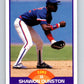 1989 Score #235 Shawon Dunston Mint Chicago Cubs