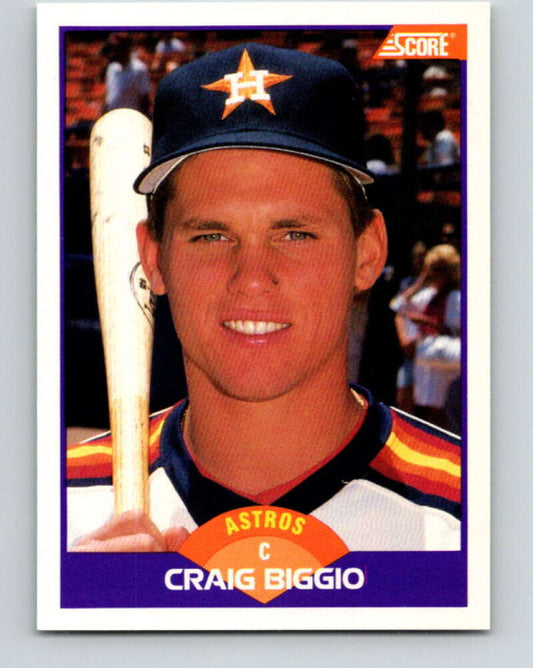 1989 Score #237 Craig Biggio Mint Houston Astros
