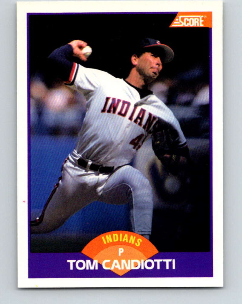 1989 Score #239 Tom Candiotti Mint Cleveland Indians