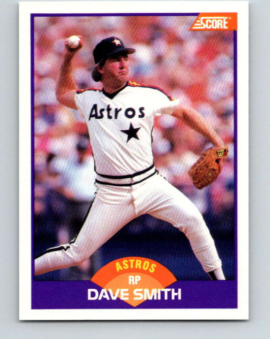 1989 Score #245 Dave Smith Mint Houston Astros
