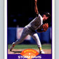 1989 Score #248 Storm Davis Mint Oakland Athletics