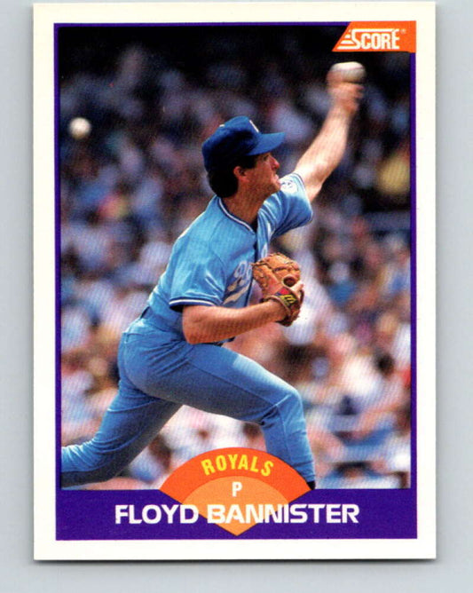 1989 Score #249 Floyd Bannister Mint Kansas City Royals