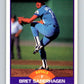 1989 Score #251 Bret Saberhagen Mint Kansas City Royals