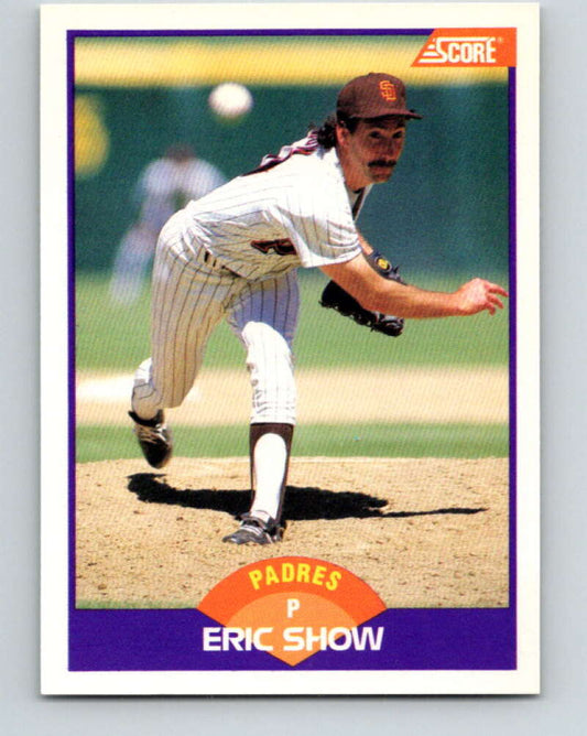 1989 Score #254 Eric Show Mint San Diego Padres