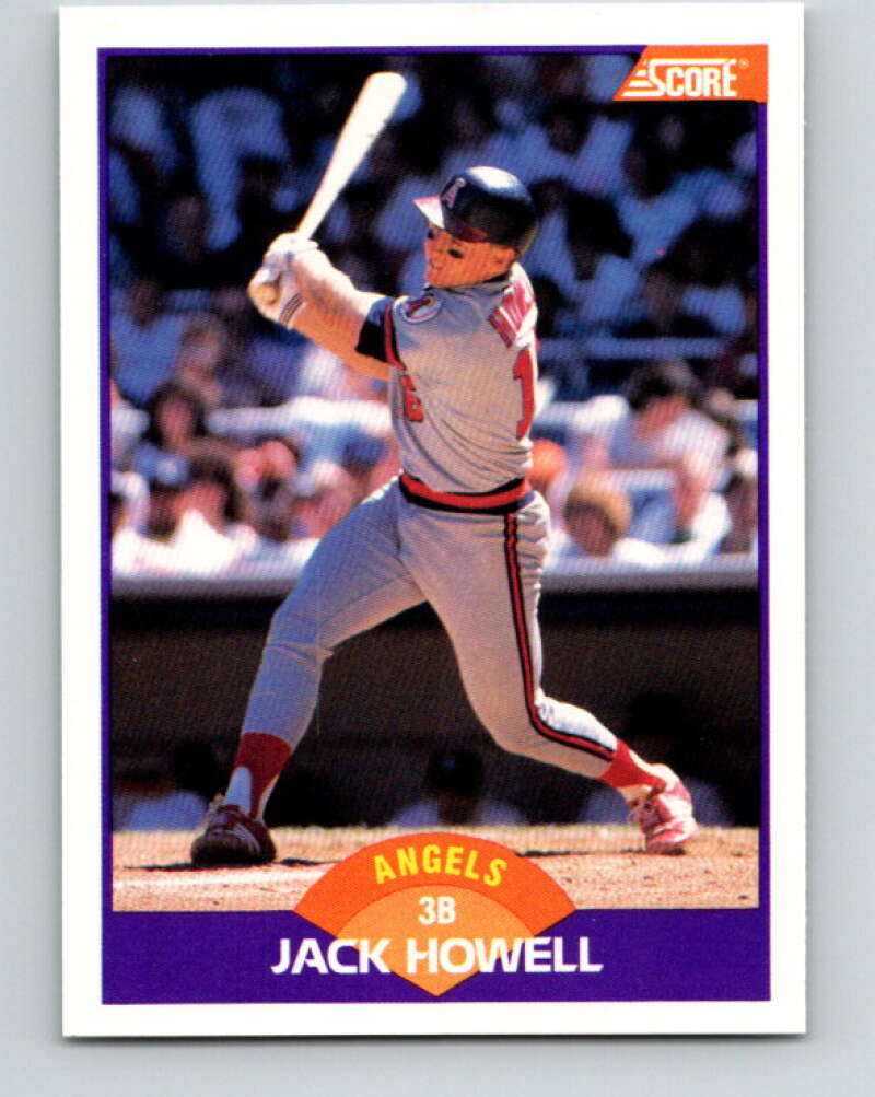 1989 Score #261 Jack Howell Mint California Angels