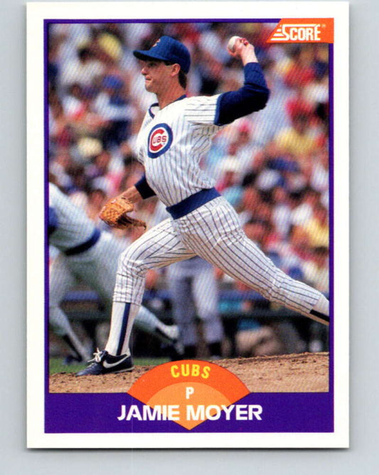 1989 Score #263 Jamie Moyer Mint Chicago Cubs