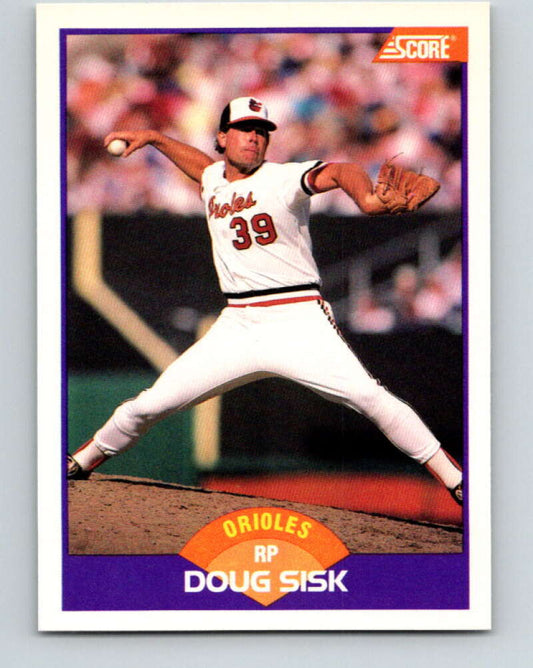 1989 Score #264 Doug Sisk Mint Baltimore Orioles