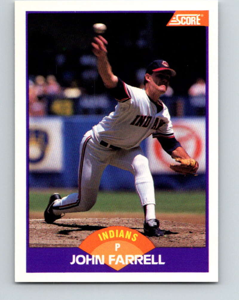 1989 Score #266 John Farrell Mint Cleveland Indians