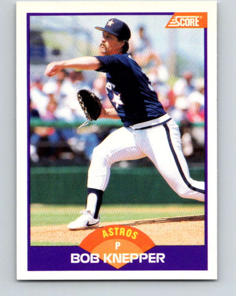 1989 Score #273 Bob Knepper Mint Houston Astros