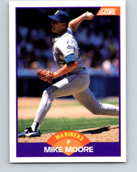 1989 Score #274 Mike Moore Mint Seattle Mariners