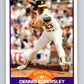 1989 Score #276 Dennis Eckersley Mint Oakland Athletics